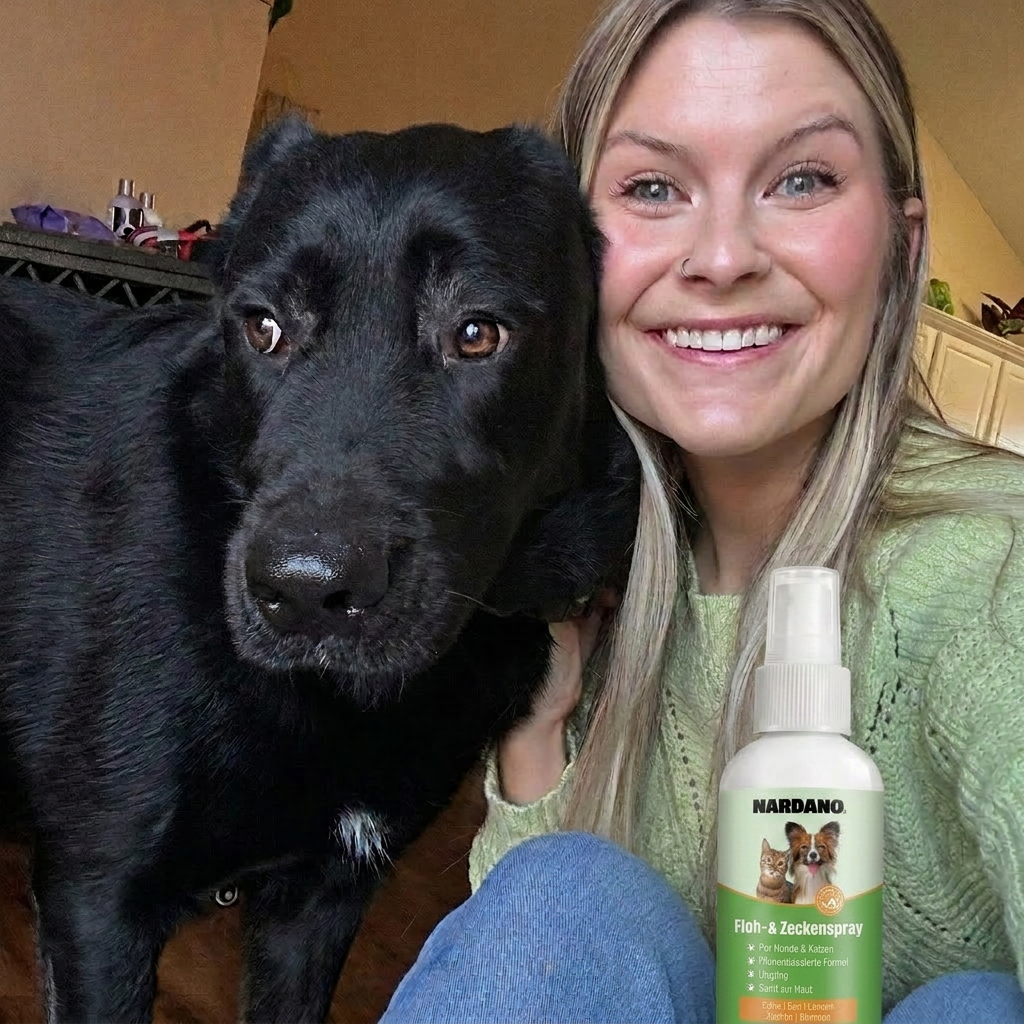 Nardano Repel - Natürliches Floh- & Zeckenspray für Hunde