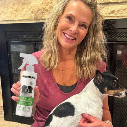 Nardano Clear - Natürliches Floh- & Zeckenspray für Hunde