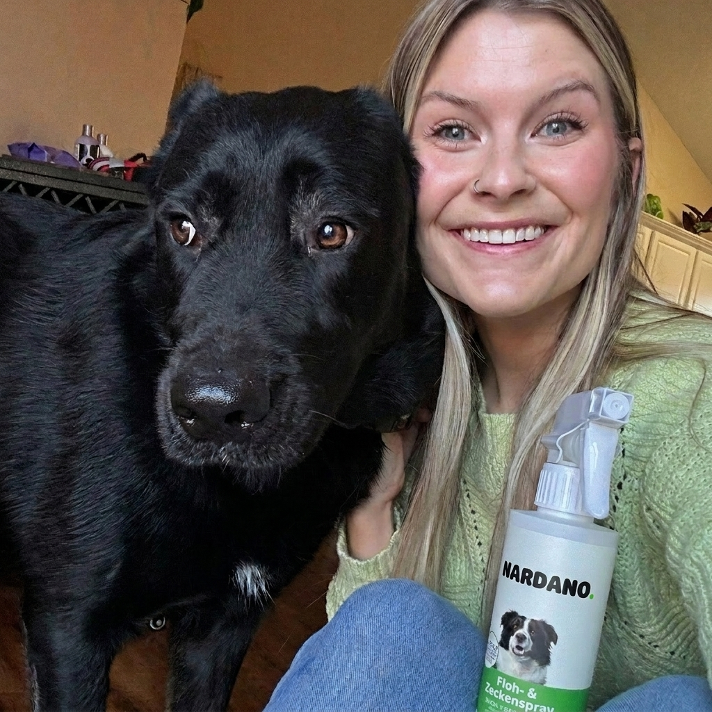 Nardano Clear - Natürliches Floh- & Zeckenspray für Hunde